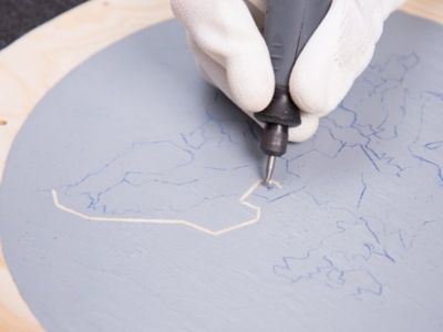 Kit de travail du bois Dremel 68, 20 pièces