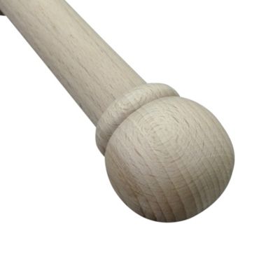 Embout Tringle Rideau Bois