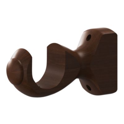 Kit de tringle à rideaux Carbone 300cm Diam.28mm Embout Boule
