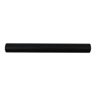 Kit de tringles à rideaux simple extensible GoodHome Araxos Ø 19mm L.120/210 cm métal mat noir