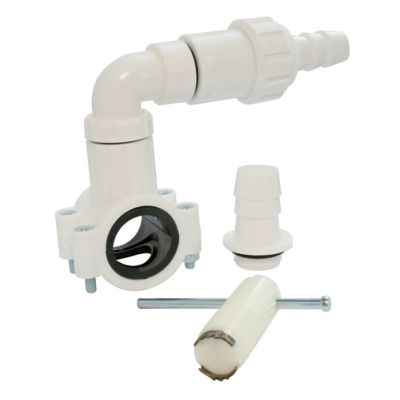 Kit vidange PVC et clapet anti-retour pour lave linge Diall