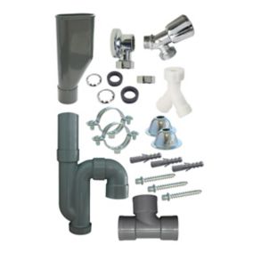 Kit de vidange et d'évacuation de lave-linge