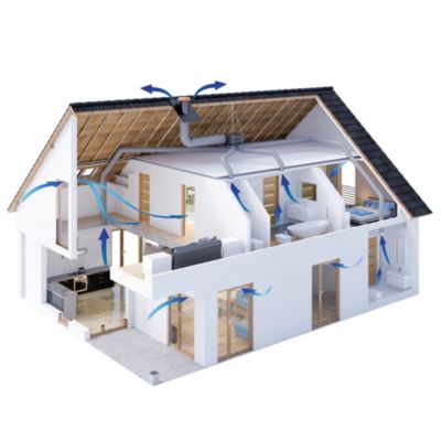 Kit de VMC simple flux hygrovariable Autogyre Kaléo HV