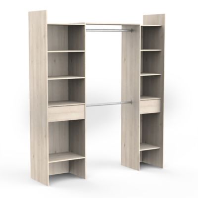 Kit dressing ajustable Panama coloris acacia H. 218,5 x l. (max) 185 x