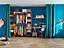 Kit dressing Sonoma décor chêne clair l. 180 x P.40 x H. 200 cm