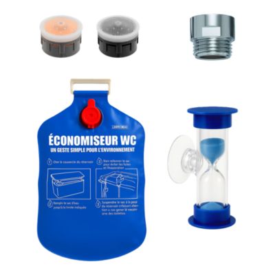 Kit économiseur d'eau pour robinets de cuisine et salle de bains