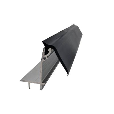 Kit faîtage supérieur pour couverture en polycarbonate L 4 m Aluminium brut, L.4 m
