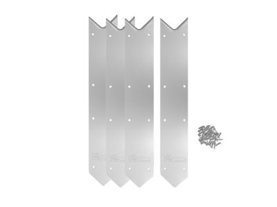 Kit finition margelles en angle pour piscine bois rectangulaire - Ubbink