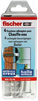 Kit fixation chauffe-eau sur brique creuse BOH 135 Fisher
