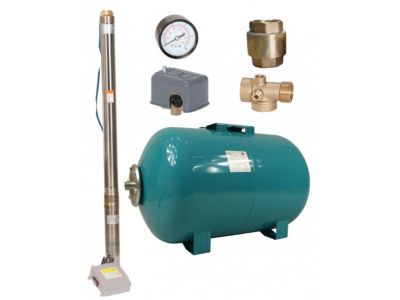 kit forage complet 100L 52 L -min à 100 M avec accessoires