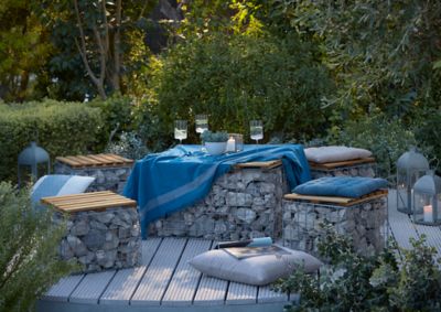 Kit gabion Blooma Gabbiana 40 x 30 x h.40 cm