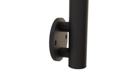 Kit garde corps latéral Alumin'home Oxalis noir 2m effet chêne