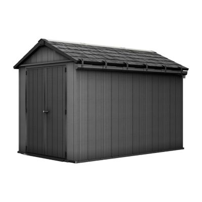 Kit gouttière abri de jardin Keter plastique gris
