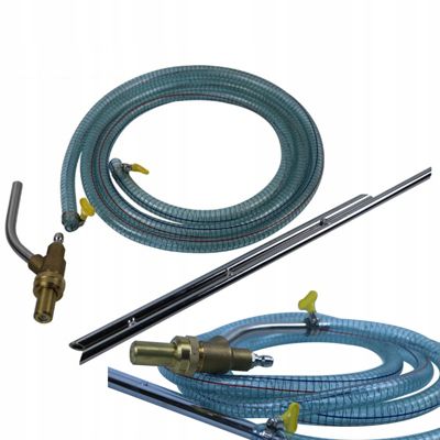 Kit Hydrosablage 250 Bar - Tuyau 3 m, Inox Haute Résistance, Compatible avec nettoyeur Kärcher K5-K7