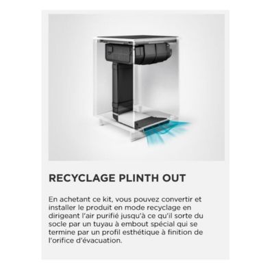 Kit installation recyclage KIT0167757 extérieur plinthe PLINTH OUT pour ...