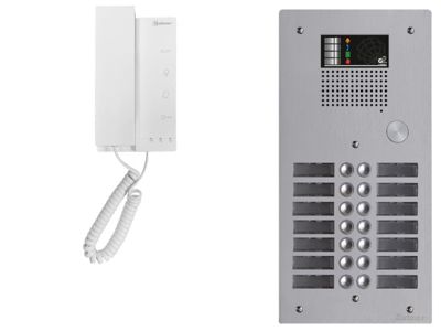 Kit interphone avec 14 combinés GOLMAR Collectif