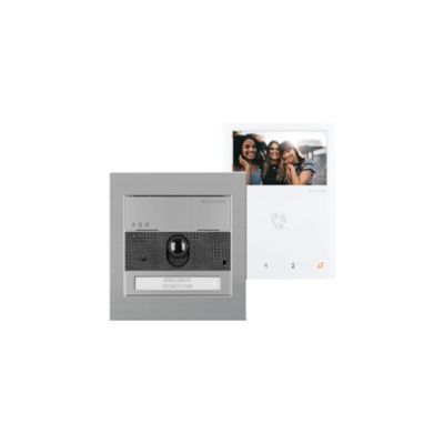 Kit Interphone Vidéo Mini Mains Libres Simplebus Wifi - Kvu8190v