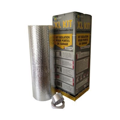 Kit d'isolation de porte de garage ACTIS L.8 x l.0.75 x Ep.6 mm