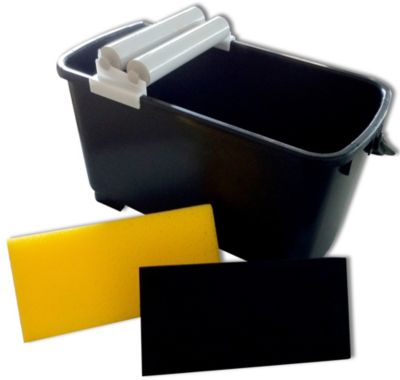 Kit Joint seau noir et spatules pour joints 22 L