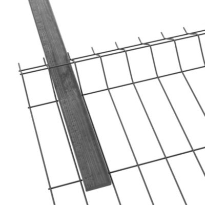 Kit lamelles d'occultation bois gris H.173 cm
