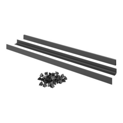 Kit lamelles d'occultation gris H.103 cm