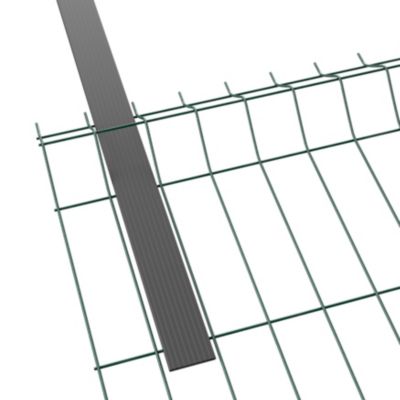 Kit lamelles d'occultation gris H.123 cm