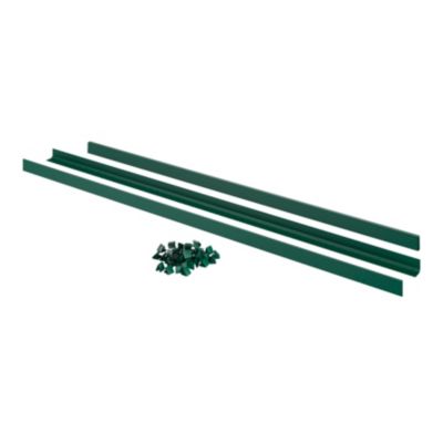 Kit lamelles d'occultation vert H.153 cm