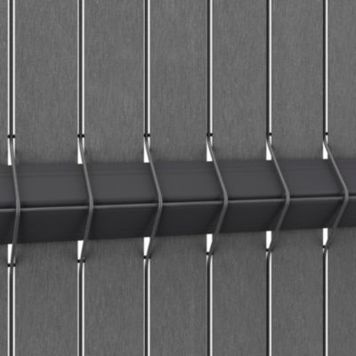 Kit lames occultantes Compo gris anthracite 193 cm