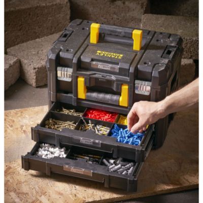 Kit malette + malette 2 tiroirs PRO-STACK FatMax STANLEY