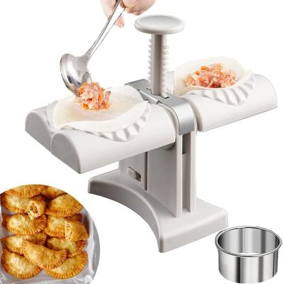 Kit Moulle à Raviole Presse à Pâte et Dumplings, Automatique, Rapide et pratique