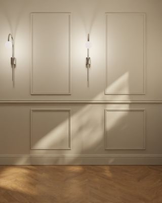 Kit moulures classique MDF prépeint blanc adhésif