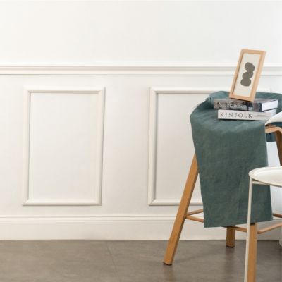 Kit Moulures Murales en Bois de Pin Merkusii - 400x600mm - Moulure de ...