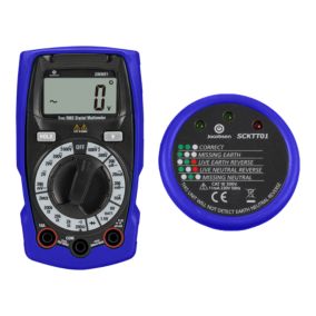 Kit multimètre numérique et testeur de prise SCKTT01 Jacobsen