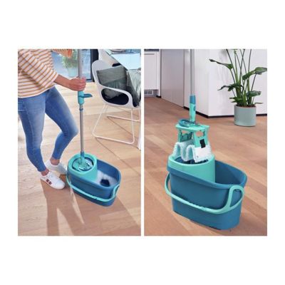 Kit nettoyage sols Clean Twist M Ergo Leifheit 33 cm avec seau 6 L