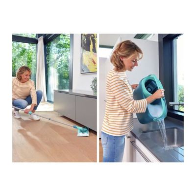 Kit nettoyage sols Clean Twist M Ergo Leifheit 33 cm avec seau 6 L