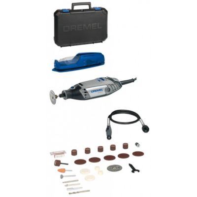 Dremel 3000 Kit Multifonction 130W Avec 25 Accessoires + Lot 12 Disques EZ SpeedClic Métal