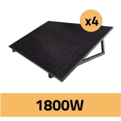 Kit panneau solaire 1800W Plug & Play Gamme PREMIUM avec micro-onduleurs Hoymiles