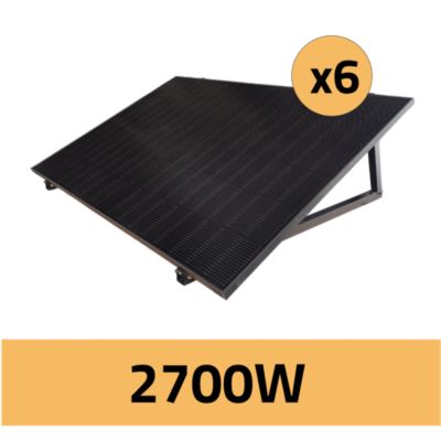 Kit panneau solaire 2700W Plug & Play Gamme PREMIUM avec micro-onduleurs Hoymiles