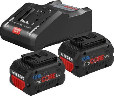 Kit perceuse-visseuse 18V GSR 18V-60 C + 2 batteries Procore 8Ah + chargeur + L-Boxx - BOSCH - 06019G110H