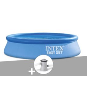 Kit piscine autoportée Intex Easy Set 2,44 x 0,61 m + Épurateur à cartouche