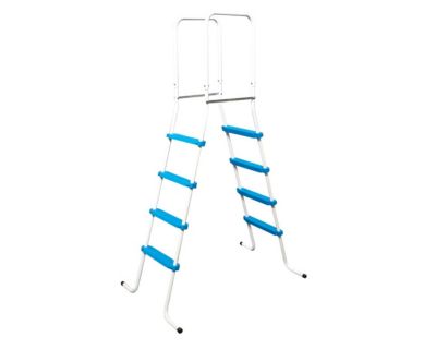 Kit piscine hors-sol acier Toi ANTHRACITE PRESTIGIO ovale 915X457X132cm filtre à sable