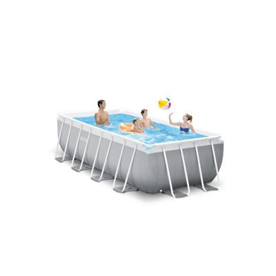 Kit piscine - INTEX prism frame - Rectangulaire tubulaire - l4,00 x l2,00 x h1,22 m