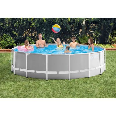 Kit piscine prism rond - Intex