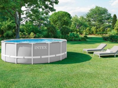 Kit piscine prism rond  - Intex