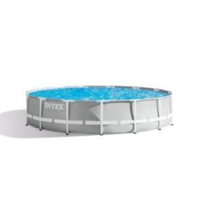 Kit piscine prisme rond 4,57 x 1,07 - Intex