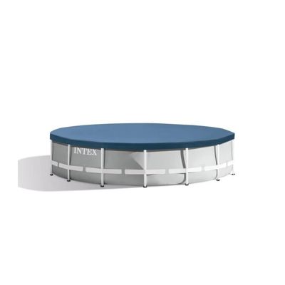 Kit piscine prisme rond 4,57 x 1,07 - Intex