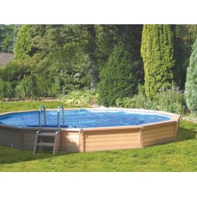 Kit piscine semi-enterrée AZTECK ronde diamètre 4.40m