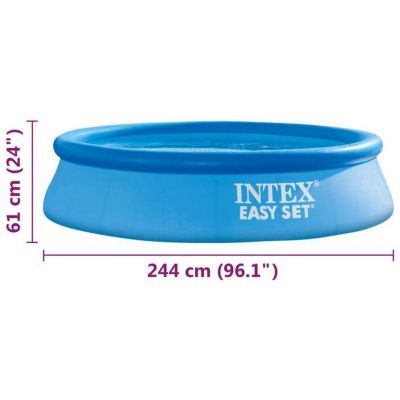 Kit piscine set easy set 2,44 x 0,61 m - Intex