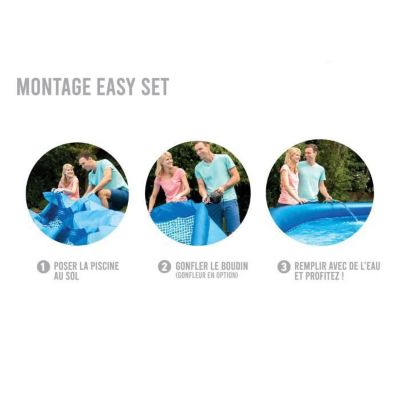 Kit piscine set easy set 2,44 x 0,61 m - Intex
