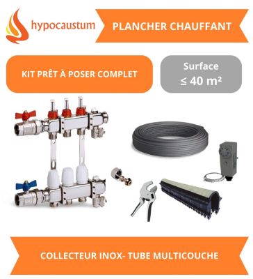 Kit plancher chauffant hydraulique 40 m² Tube Multicouche — free download